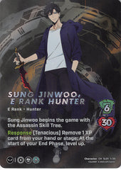 Solo Leveling Trading Card - SL01 1/20 CH UniVersus (FOIL) Sung Jinwoo E Rank Hunter (Sung Jinwoo) - Cherden's Doujinshi Shop - 1