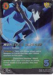 Solo Leveling Trading Card - SL01 2/20 UR UniVersus (FOIL) Hunter's Dagger (Sung Jinwoo) - Cherden's Doujinshi Shop - 1