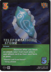 Solo Leveling Trading Card - SL01 3/20 R UniVersus (FOIL) Teleportation Stone (Teleportation Stone) - Cherden's Doujinshi Shop - 1