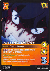 Solo Leveling Trading Card - SL01 8/20 UC UniVersus Killing Intent (Sung Jinwoo) - Cherden's Doujinshi Shop - 1