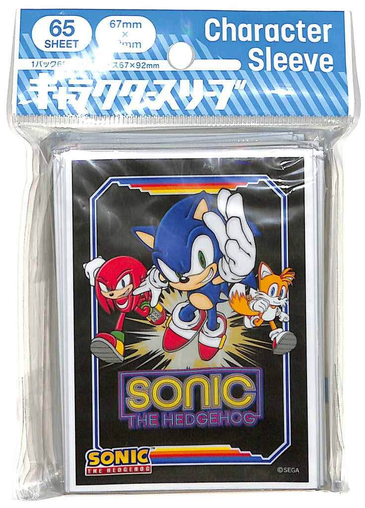 Sonic the Hedgehog Trading Card Sleeve - Character Sleeve Retro Arcade Team Sonic (EN-1194) (Sonic the Hedgehog) - Cherden's Doujinshi Shop - 1