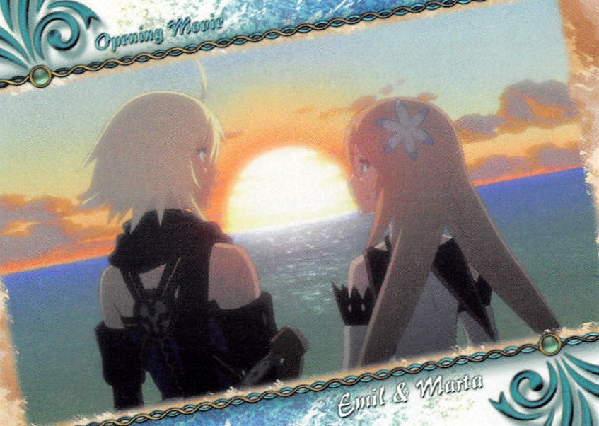 Tales of Symphonia 2 Trading Card - Frontier Works Knight of Ratatosk Trading Card Movie Card No.20 (Emil x Marta / Emil / Marta)