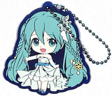 Vocaloid Strap - Gashapon Kuji B Prize Snow Miku 2021 Rubber Strap Miku Hatsune (Miku Hatsune) - Cherden's Doujinshi Shop - 1