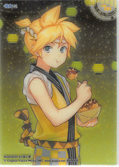 Vocaloid Trading Card - LEN 18 (HOLO) Clear Card Collection Len Kagamine (Collection 3) (Len Kagamine) - Cherden's Doujinshi Shop - 1