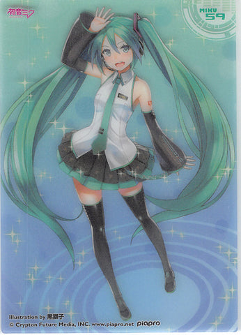 Vocaloid Trading Card - MIKU 59 (HOLO) Clear Card Collection Miku Hatsune (Collection 4) (Miku Hatsune) - Cherden's Doujinshi Shop - 1