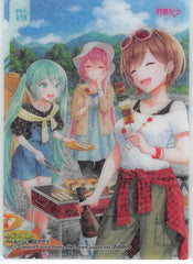 Vocaloid Trading Card - No.19 (HOLO) Clear Card Collection Miku / Luka / MEIKO (Kira Kira Collection 1) (Miku Hatsune) - Cherden's Doujinshi Shop - 1