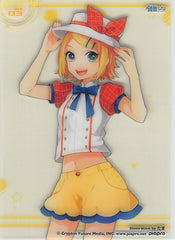 Vocaloid Trading Card - RIN 03 (HOLO) Clear Card Collection Rin Kagamine (Collection 1) (Rin Kagamine) - Cherden's Doujinshi Shop - 1