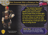 Legend of Zelda Trading Card - 16 First Encounter with a Powerful Foe (Link vs Ganondorf / Ocarina of Time) (Link and Ganondorf)