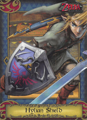 Legend of Zelda Trading Card - 46 Hylian Shield (Link / Twilight Princess) (Hylian Shield and Link)