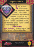 Legend of Zelda Trading Card - 46 Hylian Shield (Link / Twilight Princess) (Hylian Shield and Link)