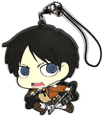 Attack on Titan Shingeki no kyojin Rubber Strap Charm Mascot movic Eren Yeager A