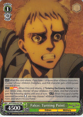 Attack on Titan Trading Card - AOT/SX04-027 RR Weiss Schwarz (HOLO) Falco: Turning Point (Falco Grice) - Cherden's Doujinshi Shop - 1