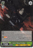 Attack on Titan Trading Card - AOT/SX04-034 R Weiss Schwarz (HOLO) Levi: Deep Grudge (Levi) - Cherden's Doujinshi Shop - 1