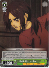 Attack on Titan Trading Card - AOT/SX04-037 U Weiss Schwarz Gabi: On the Run (Gabi Braun) - Cherden's Doujinshi Shop - 1