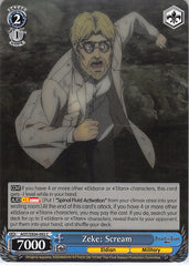 Attack on Titan Trading Card - AOT/SX04-092 C Weiss Schwarz Zeke: Scream (Zeke Jaeger) - Cherden's Doujinshi Shop - 1