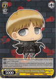 Attack on Titan Trading Card - AOT/SX04-102 PR Weiss Schwarz Chimi Armin: Branching Paths (DAMAGED) (Armin) - Cherden's Doujinshi Shop - 1