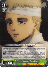 Attack on Titan Trading Card - AOT/SX04-T05 TD Weiss Schwarz Falco: Warrior Candidate (Falco Grice) - Cherden's Doujinshi Shop - 1