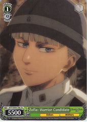 Attack on Titan Trading Card - AOT/SX04-T06 TD Weiss Schwarz Zofia: Warrior Candidate (Zofia) - Cherden's Doujinshi Shop - 1
