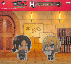 Attack on Titan Sticker - Ichiban Kuji Prize H Satin Seal Ymir and Krista (Ymir) - Cherden's Doujinshi Shop - 1