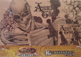 Attack on Titan Visual Desk Mat Poster Ichiban Kuji Prize K Eren Mikasa Armin Sepia