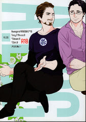 Avengers Doujinshi - A.LOG (Tony x Bruce) - Cherden's Doujinshi Shop - 1