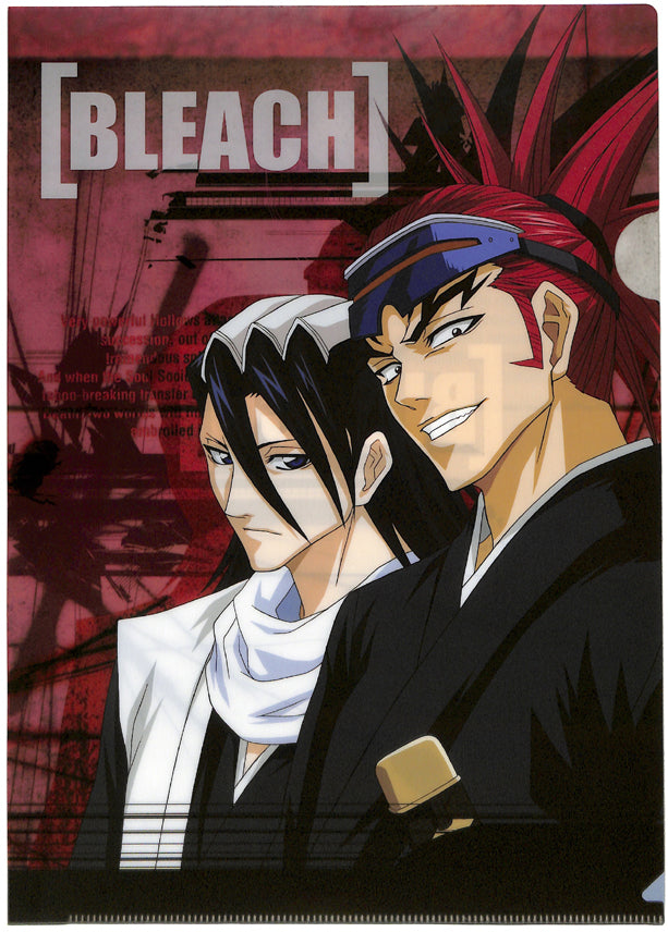 Bleach Clear File - A4 Clear File Movic 1204B Byakuya Kuchiki and Renji Abarai (Byakuya Kuchiki) - Cherden's Doujinshi Shop - 1