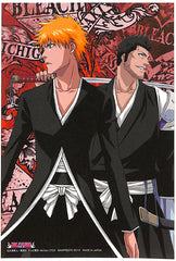 Bleach Sticker - A6 Sticker Ichiban Kuji F Prize Ichigo and Isshin Kurosaki (Ichigo Kurosaki) - Cherden's Doujinshi Shop - 1