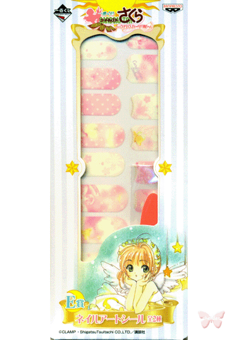 Card Captor Sakura Sticker - Ichiban Kuji Clow Card Saga Nail Art Seal Prize E:  Pink (Sakura) - Cherden's Doujinshi Shop
 - 1