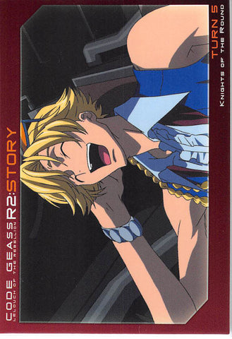 Code Geass: Lelouch of the Rebellion Trading Card - 036 Carddass Masters R2 1st Turn: Story: Turn 5 Knights of the Round (Gino Weinberg) - Cherden's Doujinshi Shop - 1