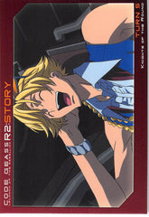 Code Geass: Lelouch of the Rebellion Trading Card - 036 Carddass Masters R2 1st Turn: Story: Turn 5 Knights of the Round (Gino Weinberg) - Cherden's Doujinshi Shop - 1