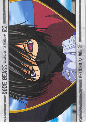 Code Geass: Lelouch of the Rebellion Trading Card - 072 Carddass Masters R2 1st Turn: Opening Vol.01 - Zero (Lelouch) - Cherden's Doujinshi Shop - 1