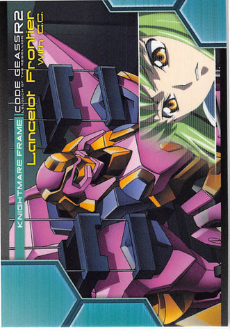 Code Geass: Lelouch of the Rebellion Trading Card - 094 Carddass Masters R2 2nd Turn: Knightmare Frame: Lancelot Frontier with C.C. (C.C.) - Cherden's Doujinshi Shop - 1
