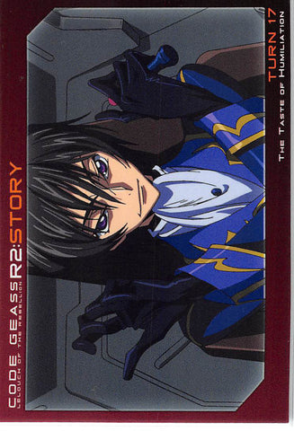 Code Geass: Lelouch of the Rebellion Trading Card - 109 Carddass Masters R2 2nd Turn: Story: Turn 17 The Taste of Humiliation (Lelouch) - Cherden's Doujinshi Shop - 1