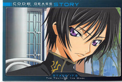 Code Geass: Lelouch of the Rebellion Trading Card - 110 Carddass Masters 2nd: Story: Stage 17.5 / The Truth of the Mask (Lelouch) - Cherden's Doujinshi Shop - 1