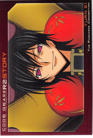 Code Geass: Lelouch of the Rebellion Trading Card - 117 Carddass Masters R2 2nd Turn: Story: Turn 21 The Ragnarok Connection (Lelouch) - Cherden's Doujinshi Shop - 1