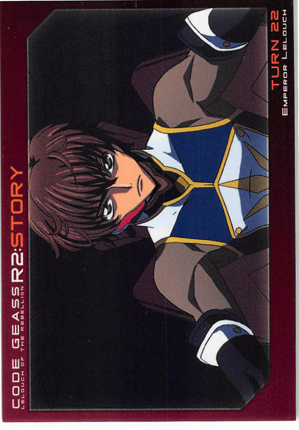 Code Geass: Lelouch of the Rebellion Trading Card - 118 Carddass Masters R2 2nd Turn Story: Turn 22 Emperor Lelouch (Suzaku Kururugi) - Cherden's Doujinshi Shop - 1