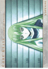 Code Geass: Lelouch of the Rebellion Trading Card - 191 Carddass Masters Extra Stage: Opening/Ending - C.C. (C.C.) - Cherden's Doujinshi Shop - 1
