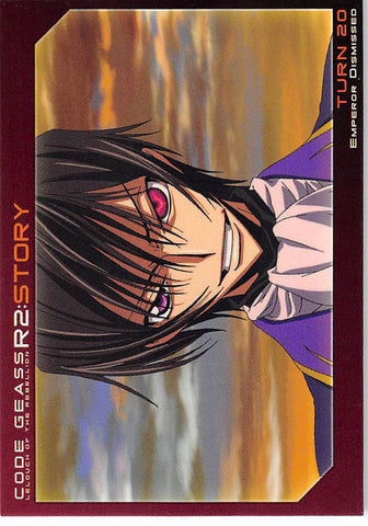 Code Geass: Lelouch of the Rebellion Trading Card - 115 Carddass Masters Story Turn 20: Emperor Dismissed (Zero (Code Geass)) - Cherden's Doujinshi Shop - 1
