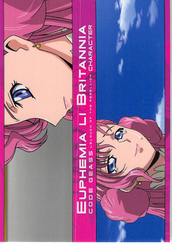 Code Geass: Lelouch of the Rebellion Trading Card - Carddass Masters 2nd 069 Euphemia Li Britannia (Euphemia Li Britannia) - Cherden's Doujinshi Shop - 1