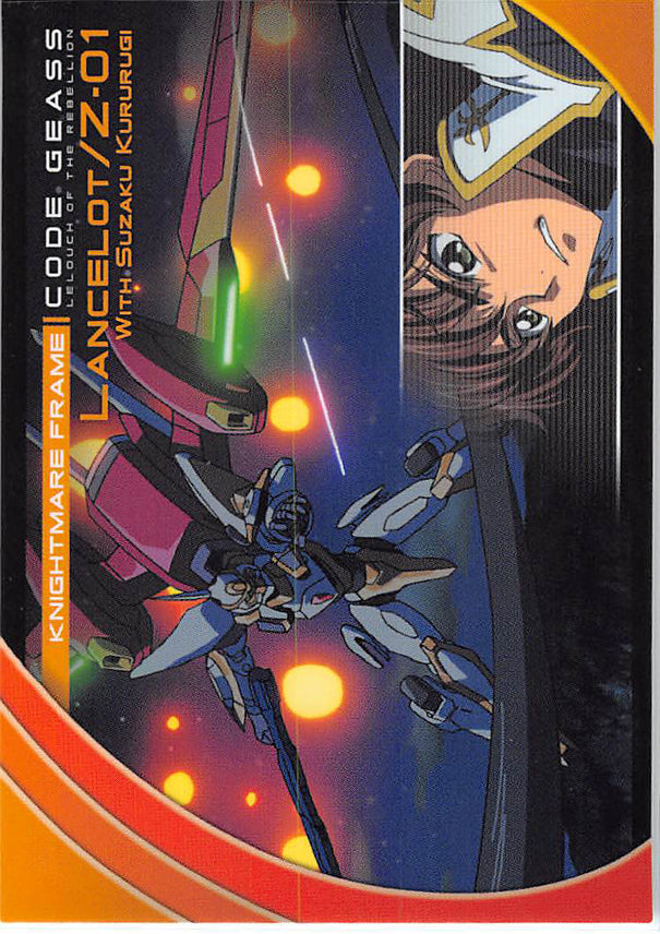 Code Geass: Lelouch of the Rebellion Trading Card - Carddass Masters 2nd 074 Lancelot Z-01 with Suzaku Kururugi (Lancelot) - Cherden's Doujinshi Shop - 1