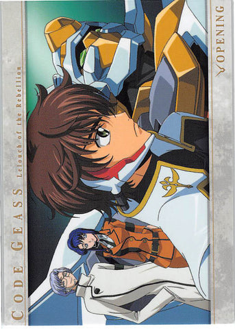 Code Geass: Lelouch of the Rebellion Trading Card - Carddass Masters 2nd 085 Opening / Ending (Suzaku Kururugi) - Cherden's Doujinshi Shop - 1
