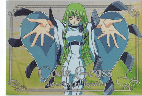 Code Geass: Lelouch of the Rebellion Trading Card - SP 002 SP Carddass Masters (FOIL) C.C. (C.C.) - Cherden's Doujinshi Shop - 1