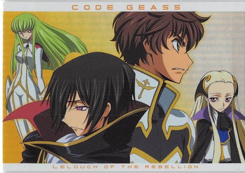Code Geass: Lelouch of the Rebellion Trading Card - SP 042 SP Carddass Masters (FOIL) Extra Stage: Lelouch Suzaku C.C. and V.V. (Lelouch Lamperouge) - Cherden's Doujinshi Shop - 1