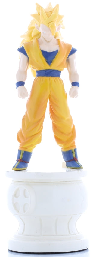 Dragon Ball Z Figurine - Chess Piece Collection DX Ultimate Soldier of the Universe Edition: Son Goku (Super Saiyan 3 Color) (White King) (Son Goku) - Cherden's Doujinshi Shop - 1