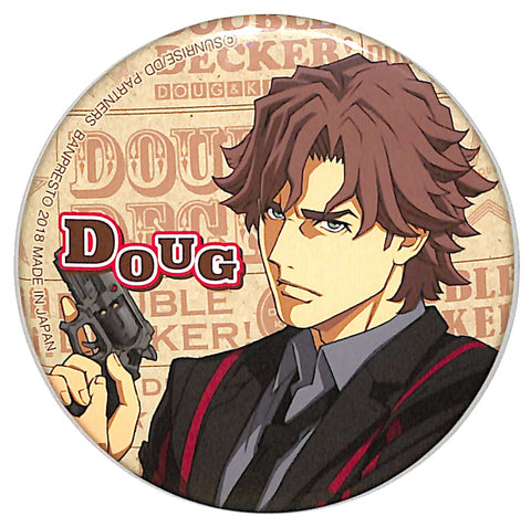 Double Decker! Doug & Kirill Pin - Cranking Prize Can Badge Douglas Billingham Street Clothes (Douglas Billingham) - Cherden's Doujinshi Shop - 1