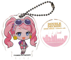 Double Decker! Doug & Kirill Keychain - GOOD SMILE x animatecafe Trading Acrylic Stand Keyholder Deana del Rio Street Clothes (Deana del Rio) - Cherden's Doujinshi Shop - 1
