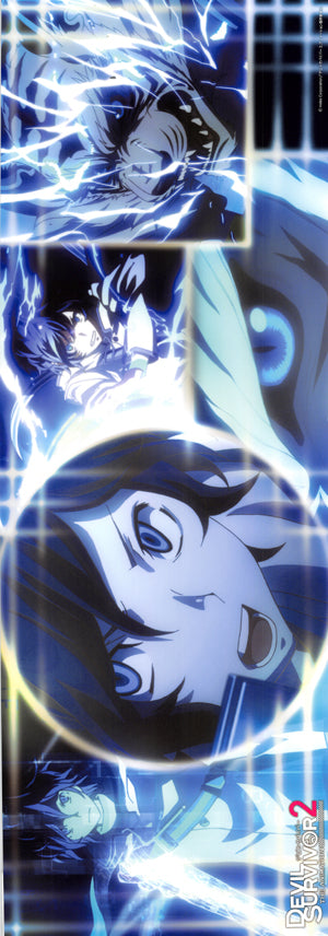 Shin Megami Tensei: Devil Survivor 2 Poster - Pos x Pos Collection Type I: Hero (Hibiki) & Byakko (Demon Summoning) (Hero) - Cherden's Doujinshi Shop - 1