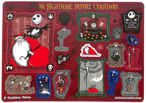 Disney Sticker - Matsealdass Nightmare Before Christmas Christmas Set (Jack Skellington) - Cherden's Doujinshi Shop - 1