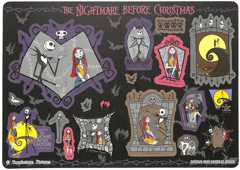 Disney Sticker - Matsealdass Nightmare Before Christmas Jack and Sally Set (Jack Skellington) - Cherden's Doujinshi Shop - 1