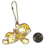 magical-doremi-magical-doremi-x-sanrio-characters-special-rubber-mascot-2-pompompurin-&-momoko-asuka-pompompurin - 4